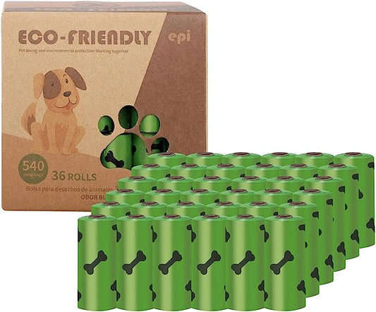 KING Pet Garbage Bags, Dog Poop Bags, Poop Bags 36rolls Eco-friendly, printing thickness 1.5 ribbon fragrance